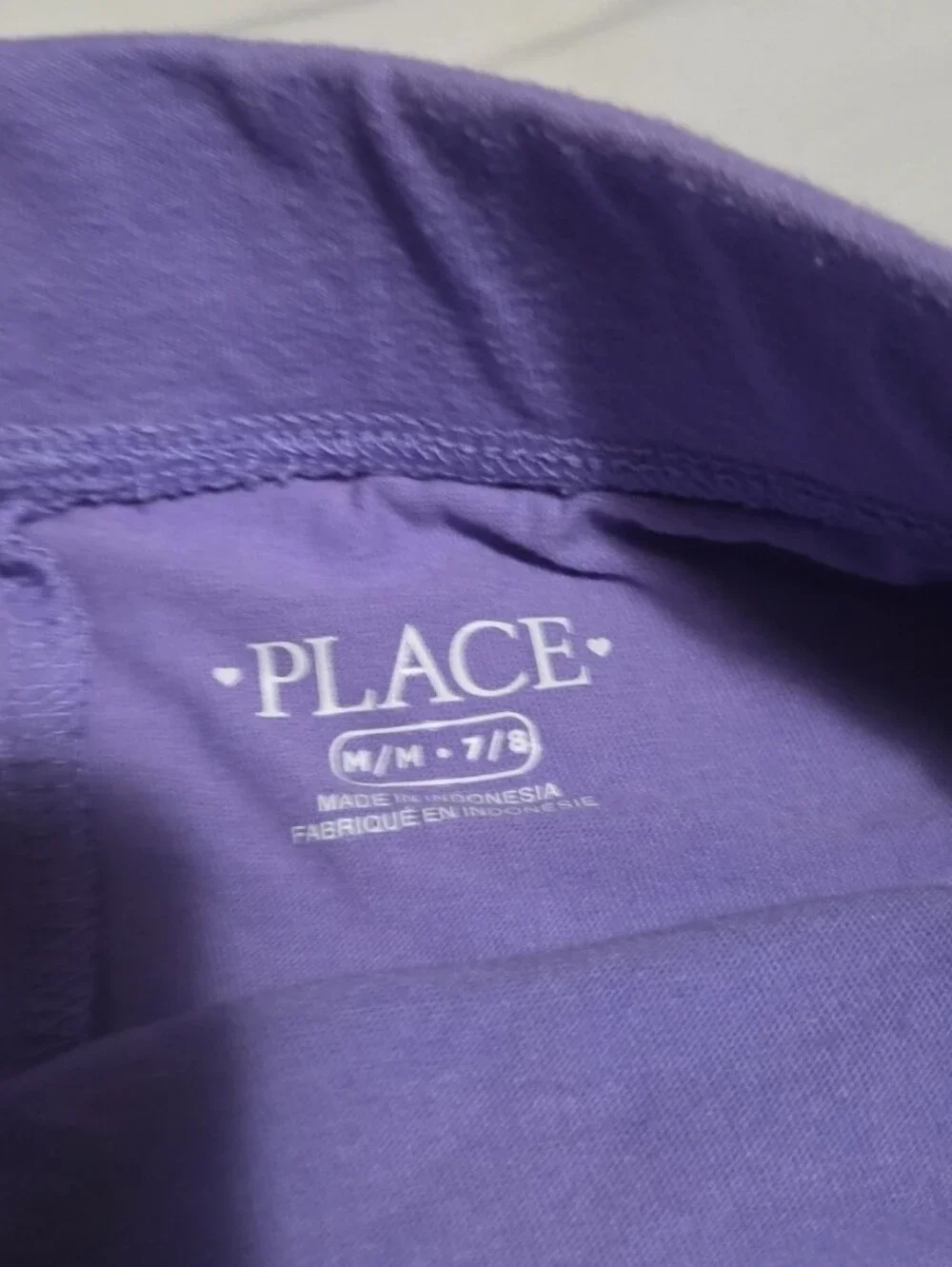 Children's Place girls 7-8 lot of 2 purple tie dye skirts #25
